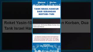 SHORT | Israel Dikeroyok! Detik detik Tank Hancur Bersamaan Serangan Al Qassam dan Rudal Hizbullah