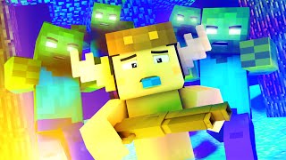 Minecraft - MooseCraft Adventures : BABY ZOMBIE APOCALYPSE !?