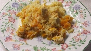 Плов из курицы в горшочке / Riz sauté au poulet