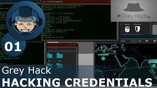 HACKING CREDENTIALS - Grey Hack: Part 1 - First Look & Basics