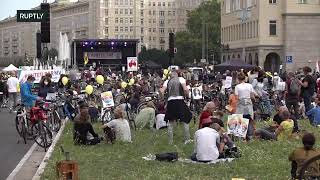 LIVE: Demonstration for human rights, social justice, and climate action held in Berlin