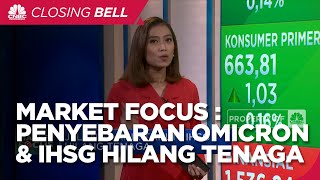 Market Focus: Penyebaran Omicron & IHSG Hilang Tenaga