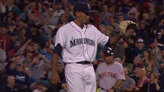 Diaz locks down first career save