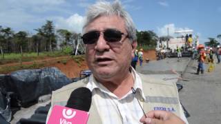 Empiezan a echar concreto en la histórica carretera Bluefields   San Francisco   Nueva Guinea