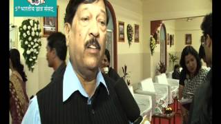 Shri. Girish Bapat interacting with Snehaa Padmanabhan, Media student, MIT ISBJ at 5th BCS