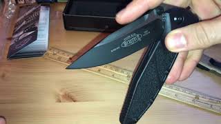 Microtech Socom Elite Tactical Standard Black