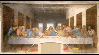 One of Da Vinci's secrets behind his last supper painting