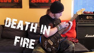 Amon Amarth - Death in Fire (HD Guitar Cover)