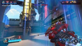 Paladins dragon call Evie and maeve combo 3points in 30seconds, paladins 1.4 dragons call gameplay
