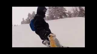 Blue bag man snowboarding episode 1. Kartalkaya
