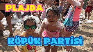 TATİLDE KÖPÜK PARTİSiNDEYİZ, ÇOK EĞLENDİK fun kid video