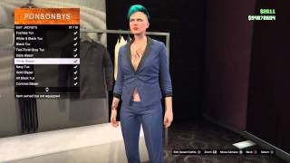 Gta 5 Online : Shirtless\Topless Female Character Glitch!! 1.26\1.28