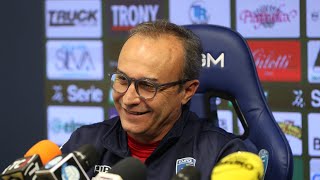 La presentazione del nuovo tecnico azzurro Pasquale Marino