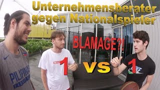 Basketball Nationalspieler spielt 1 vs 1 gegen großen Bruder! Blamage?