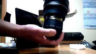 Nikon 14-24mm f/2.8 Распаковка объектива