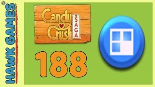 Candy Crush Saga Level 188 (Jelly level) - 3 Stars Walkthrough, No Boosters