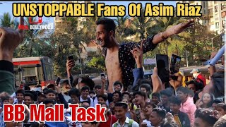 UNSTOPPABLE Fans Of Asim Riaz At BB Mall Task | Live Updates | Bigg Boss 13 Mall Task Video