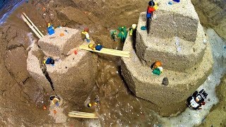 Lego Adventurers - Destroyed Piramids. Dam Breach Film