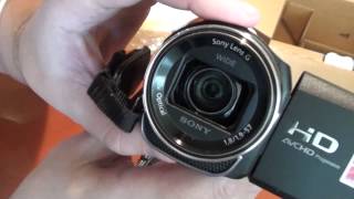 Моя новая видеокамера Sony HDR-CX400E для съемки обзоров