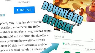 Hello Neighbor download for Android/iOS | Tutorial