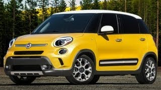 2014 Fiat 500L Start Up and Review 1.4 L MultiAir Turbo 4-Cylinder