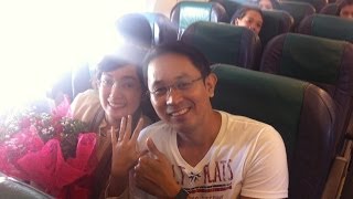 Pre-Valentine's Day Proposal Aboard Cebu Pacific Flight 5J 240
