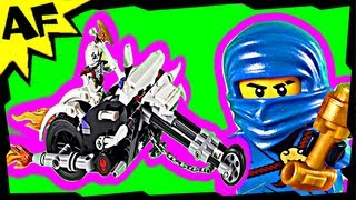 Jay & SKULL MOTORBIKE 2259 Lego Ninjago Stop Motion Set Review