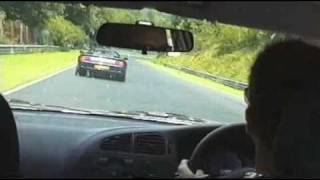 Nurburgring Ferrari F355 Spider Mitsubishi EVO VI