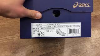 Asics Aggressor 2 борцовки, обзор посылки из США
