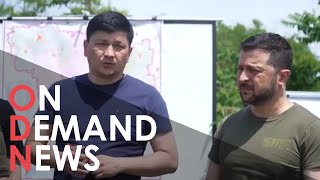 Watch: Russia Attacks Flood Evacuees in Kherson after Zelensky Visits