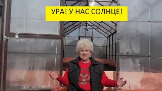 Обзор огорода 12 апреля. Радуйтесь каждой мелочи! 