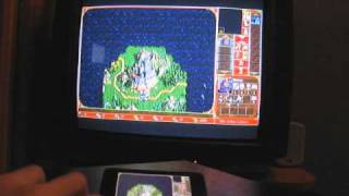 HoMM 3 on n900 with bt mouse and tv-out