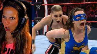 WWE Raw Rhea Ripley vs Nikki ASH 8/16/21