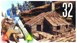 ARK: Survival Evolved - Fishing Cabin! S2E32 (ARK Gameplay)