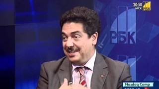 11.07.2011. РБК. Диалог с Михаилом Хазиным
