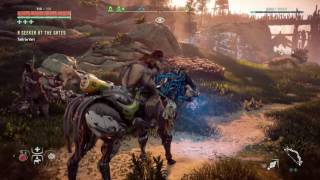 Horizon Zero Dawn Riding A Strider
