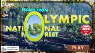 Escape From Olympic National Forest walkthrough.. .