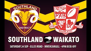 Southland vs Waikato