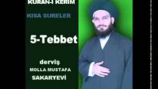 Tebbet Suresi Tecvidli Okunuş