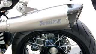 BMW R nine T Akrapovic Sound