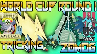 World Cup of Pokémon XII-Round 1: Tricking vs Z0mog (Sun&Moon OU) w/Dokkerich