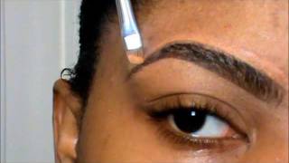 Tina Fierce Eyebrow Tutorial for (Thick Eyebrows)