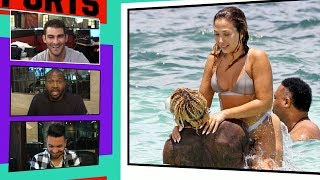 Odell Beckham Jr. Hits the Beach in Cancun with Girlfriend Polyxeni Ferfeli I TMZ Sports