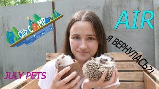 Я ВЕРНУЛАСЬ?! AIR Camp/ Новый канал