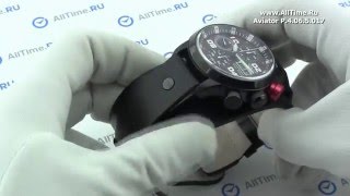 Обзор. Мужские наручные часы Aviator P.4.06.5.017 с хронографом