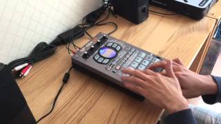 SP-404SX hip hop beatmaking vinyl sampling