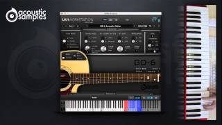 GD-6 acoustic guitar strumming