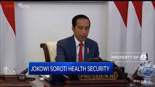 Jokowi Ungkap Fakta Rentannya Health Security RI