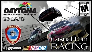 Gran Turismo 6 | DIRTY NASCAR Race at Daytona (Funny) | Online Race