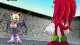 KnucklesXRouge SEX SCENE HIDDEN MESSAGE in Sonic X - SECRET RELATIONSHIP!!